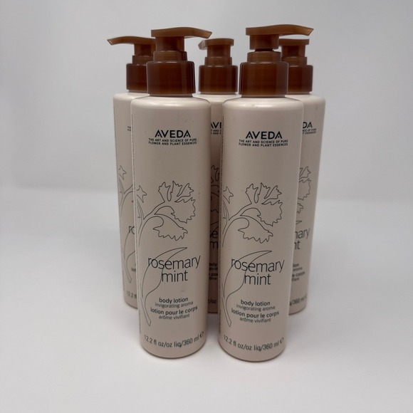 AVEDA Rosemary Mint Body Lotion- 12.2oz-Large‎ Size -5